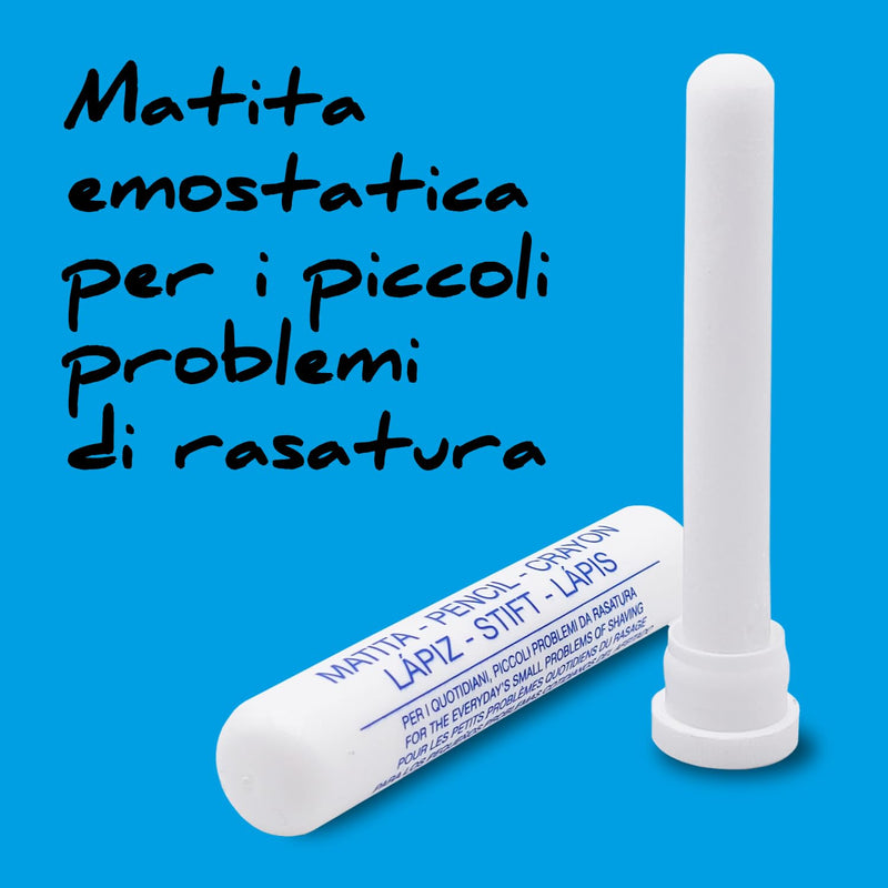 [Australia] - BullTek - Hemostatic Pen | Stops bleeding after shaving | Astringent & Reusable | Practical travel container | 100% Italian product, 1 piece (1 pack) 