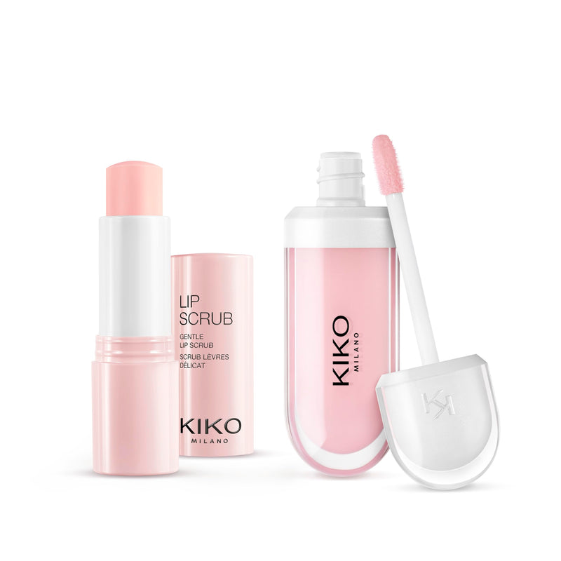 [Australia] - KIKO Milano Perfect Lips Caring Set | 1 Lip Scrub And 1 Lip Cream 
