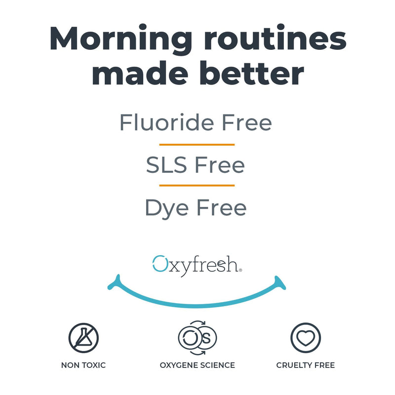 Oxyfresh Premium Lemon Mint Fresh Breath Toothpaste to Help Fight Bad Breath, Anti Plaque & Tartar Control - Low Abrasion Gel, SLS & Fluoride Free Toothpaste with Essential Oils, 5oz 5 Ounce (Pack of 1)