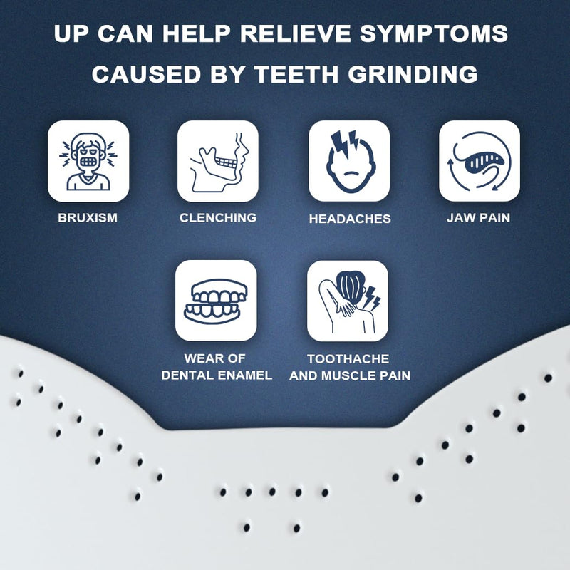 [Australia] - KOHEEL Lightweight Mouth Guard for Teeth Grinding and Clenching, Night Guard to Stop Bruxism, TMJ Mouth Guard (2 Count) 2 Count 