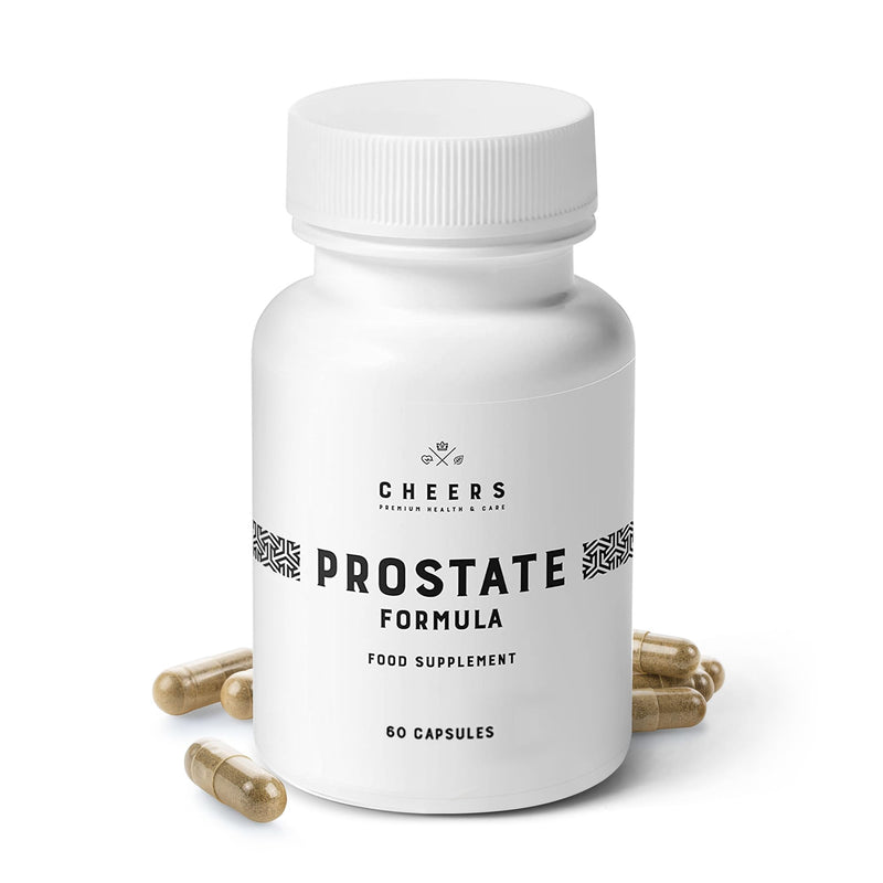 [Australia] - CHEERS - Prostate Formula, 60 Capsules for Urinary and Prostate Support, Prostate Supplement for Men, Selenium Supplement with Vitamin B6 and Zinc 