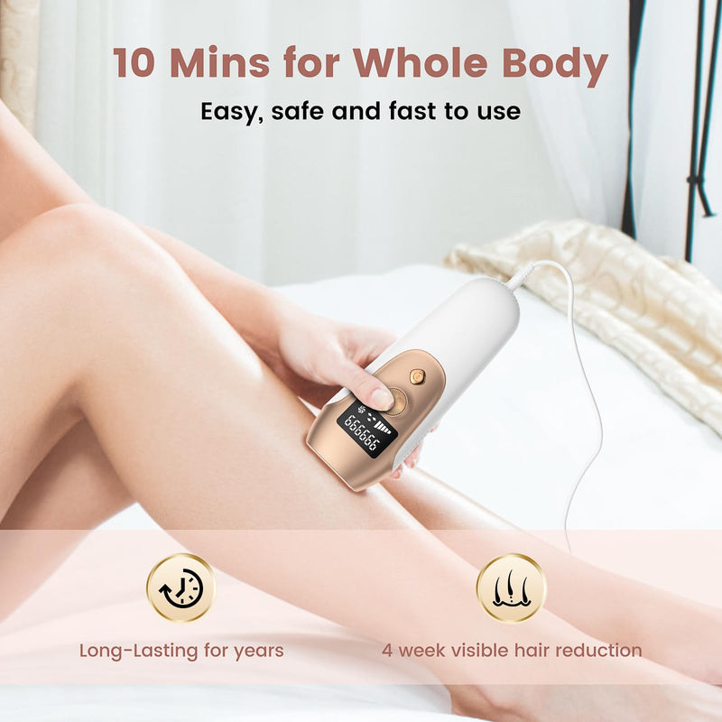 [Australia] - IPL Hair Removal Device, Hair Removal for Women and Men at home for Armpits Legs Arms Bikini Line，model S3 