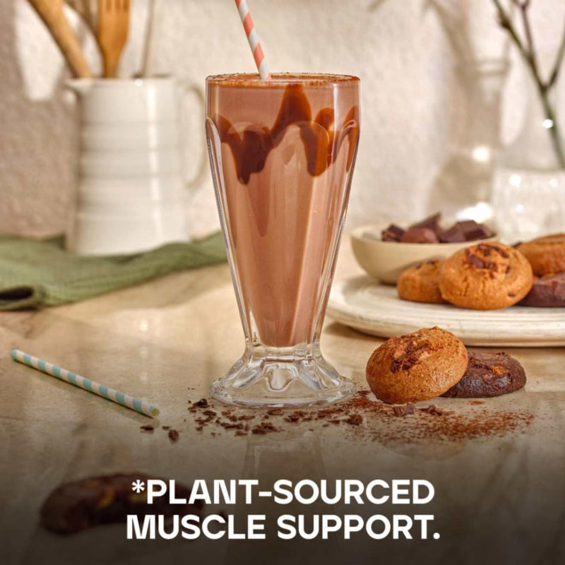 Bulk Vegan Protein Powder, Plant Based Protein Shake, Chocolate Cookies, 1 kg, New & Improved Formula, 28 Servings, Packaging May Vary 28 Servings (Pack of 1)