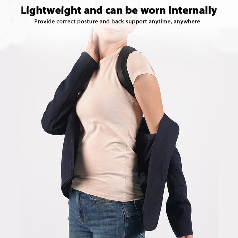 Back Straightener Posture Corrector for Men and Women, Breathable Anti Hunchback Upper and Back Brace, Adjustable Straightening Belt Support for Back, Shoulder and Neck (Small) Small