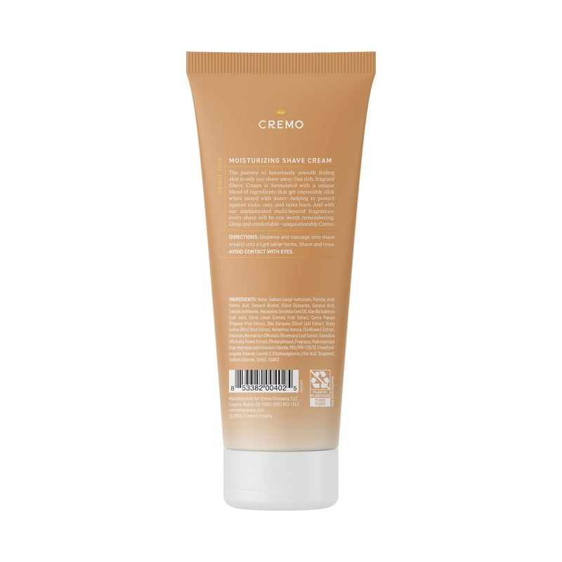 [Australia] - Cremo Cremo Coconut Mango Moisturizing Shave Cream, Astonishingly Superior Ultra-Slick Shaving Cream for Women Fights Nicks, Cuts and Razor Burn, 6 Fl Oz 