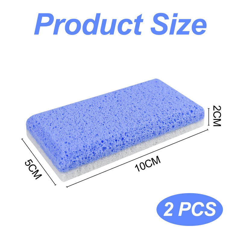 [Australia] - Rseuphiee Pack of 2 double-sided pumice stone feet, pumice stone for feet, foot peeling stone, pumice stone foot care, callus remover, for hard skin on feet and body peeling pedicure tools 