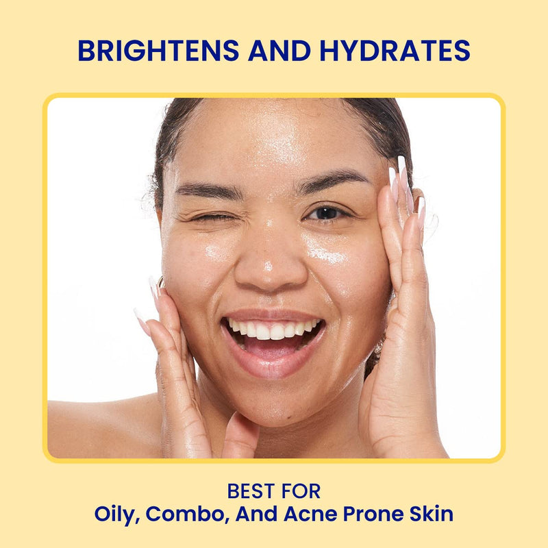 FACETORY Be Bright Be You, Korean Face Mask, Brightening Gold Foil, 10 Pack | Sheet Mask with Lemon Extract, Visibly Firms & Illuminates Dull Skin, Radiant Glow, K Beauty Skin Care 1 Count (Pack of 10)