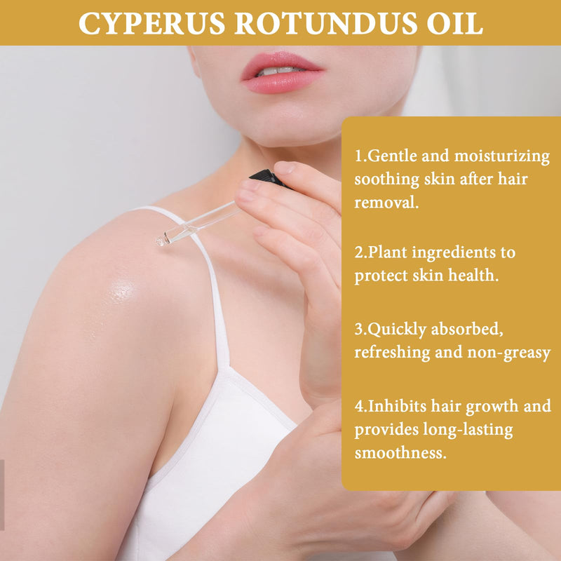 [Australia] - Pack of 2 Cyperus Rotundus Oil Cyperus Rotundus Oil Cyperus Rotundus Oil for Hair Removal Cyperus Oil Natural To reduce hair growth Smooth skin Inhibits hair growth on the body 