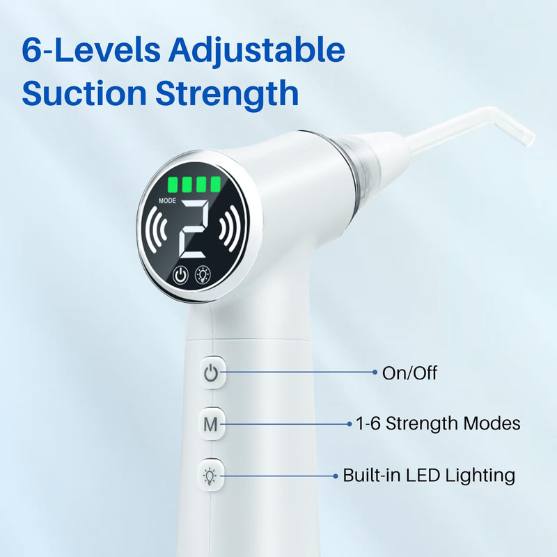 [Australia] - Upgraded Tonsil Stone Remover Tool with Silicone & Glass Probes, 11 in 1 Rechargeable Electronic Tonsil Stone Vacuum with Built-in LED Light, Fight Bad Breath Instant Suction 