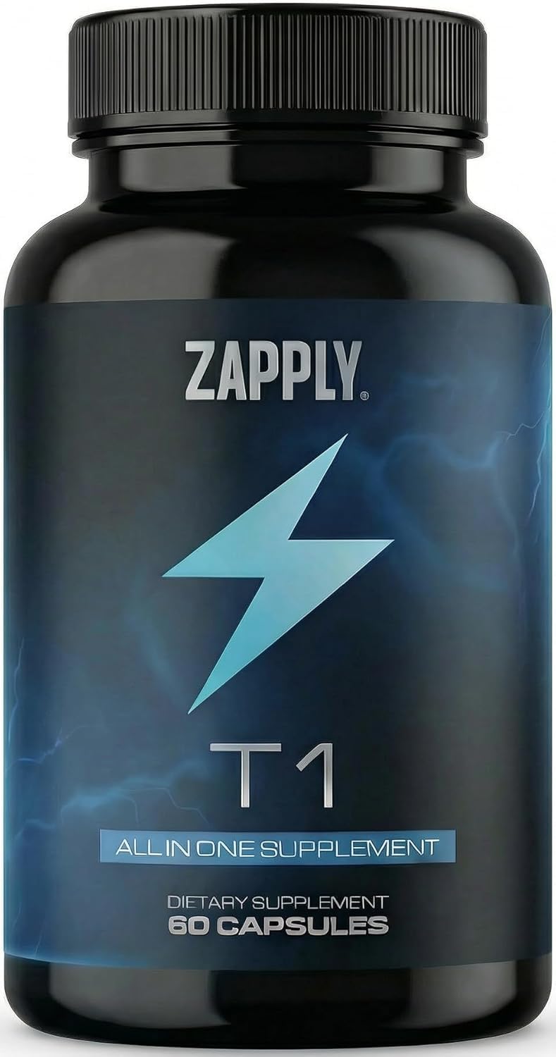 Testo Charge Booster Pro - Booster ProSupplement Natural Capsules, T1 - ProVitamin Advanced Formula, Zapply T1 Multivitamin Overall Health Wellness