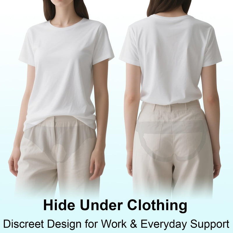 [Australia] - Universal Hernia Belt Truss for Men Women - Double/Bilateral Inguinal/Sports Hernia Support | Custom Fit, Comfortable Braces w/ Adjustable Left Right Groin Straps&Pads for Pain Relief/Pre&Post-Surgery 