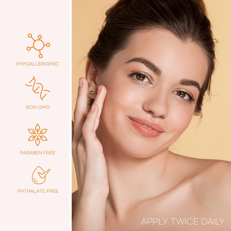 Skin 2.0 Vitamin C and Collagen Beauty Value Set - Serum, Moisturizer & Face Sheet Masks