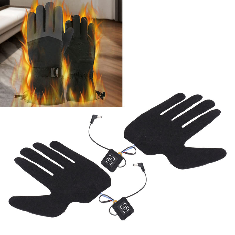 [Australia] - 2-piece electric heating glove pads with 3 adjustable gears, ultra-soft material, wide range of applications for running and hiking 