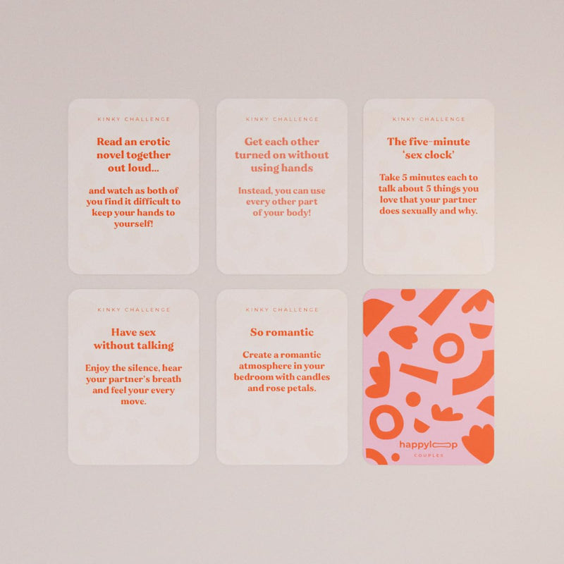 Lovebox 30 Days of Kinky Challenges: Couples Card Game for Intimacy and Exploration | Perfect Valentine’s Day Gift | Girlfriend, Boyfriend, Newlywed, Wife or Husband.