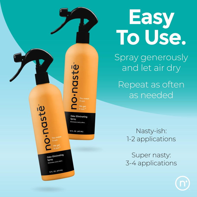 [Australia] - Odor Eliminating Spray - 16 Fl Oz (Pack of 1) - Shoe Deodorizer, Yoga Mat Spray, Boxing Glove Deodorizer, Gym Bag Deodorizer - Shoe Odor Elimination, No Washing Needed, Just Spray & Go 16 Ounces (Pack of 1) 
