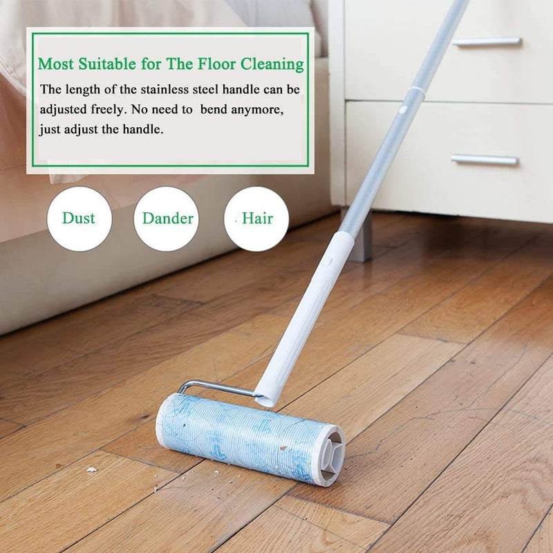 [Australia] - Pet Hair Lint Roller Refills Pet Hair Removal Refills, Japanese UNIKON 802 Sticky Mop Refill 90 Sheets(3 Packs) White 3 lint roller refills 