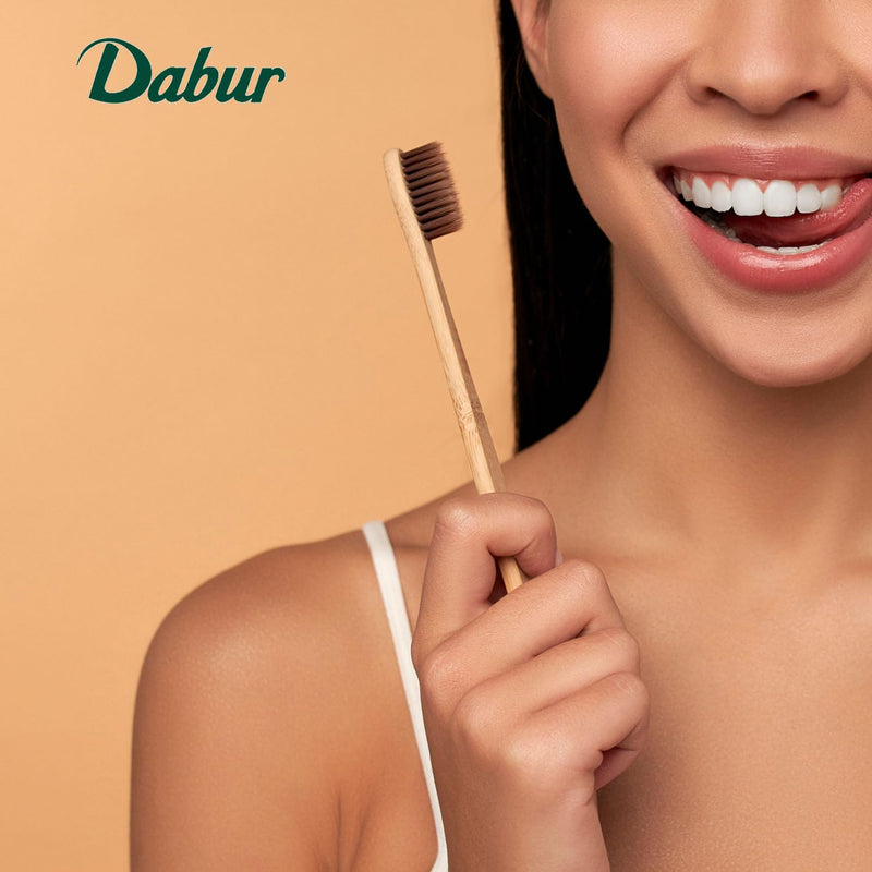 [Australia] - Dabur Fluoride Free Toothpaste – Sensitive Toothpaste with Miswak for Gum Health – Enamel Protection & Tartar Remover for Teeth – Plaque Remover – Gums & Freshens Breath (Pack of 3) 