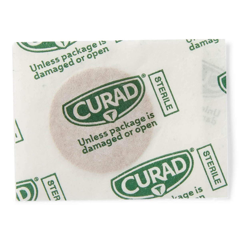 [Australia] - Curad Flex Fabric Spot Adhesive Bandages, Bandage Diameter is 7/8" (Box of 100) 7/8" 