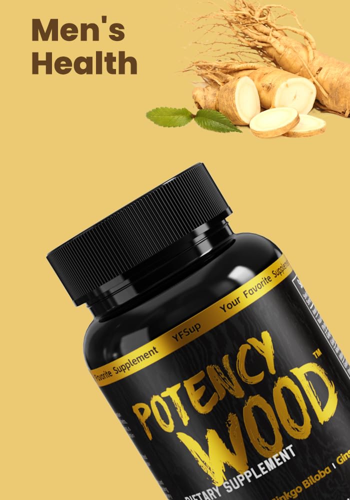 [Australia] - Ginseng Ashwagandha Gingko Tribulus, Herbal Supplements 60 Capsules, Adaptogen Energy Stamina Immune Antioxidants Gut Health, Made in The USA 