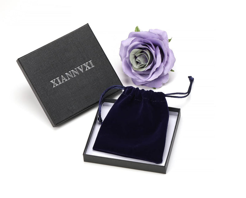 [Australia] - XIANNVXI 6pcs Pendulum Set Crystals Amethyst Stone Rose Quartz Obsidian Lapis Lazuli Crystal Gemstones Energetic Pendulum Esoteric Pendulum with Chain Spiritual Reiki Accessories G-lapis lazuli, tiger eye, rose quartz, amethyst, obsidian, green aventurine 