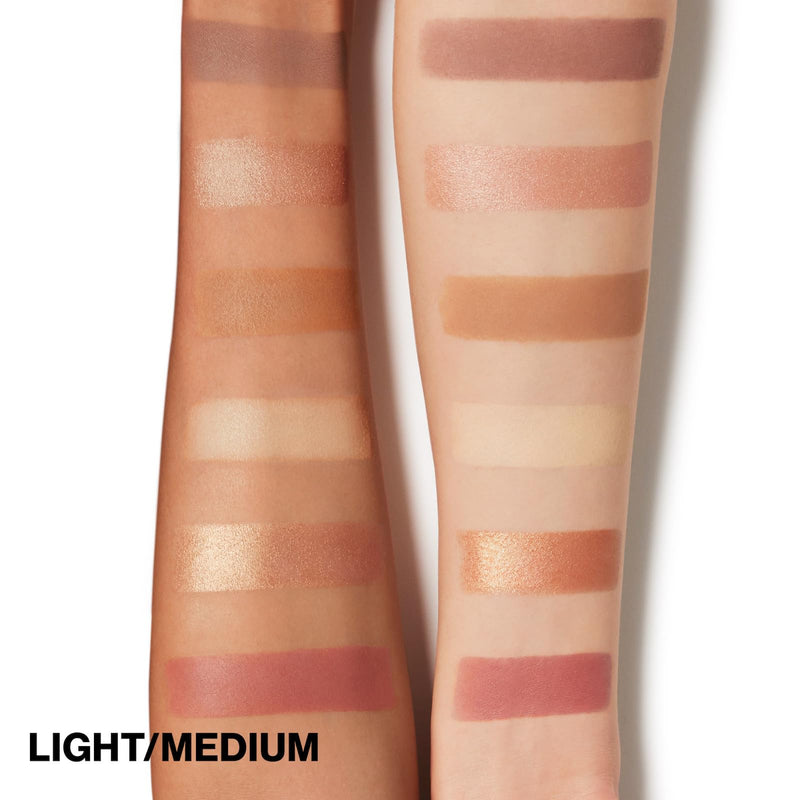 [Australia] - Smashbox The Cali Contour Palette | Six-Shade Contour Kit with Highlighter, Bronzer and Blush to add Dimension + Glow 01- Light/Medium 