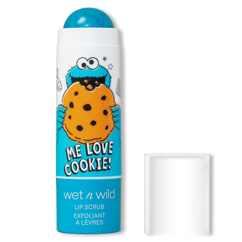 [Australia] - wet n wild Sesame Street Collection Lip Scrub - Vitamin E Enriched, Vegan & Cruelty Free - Me Love Cookie 