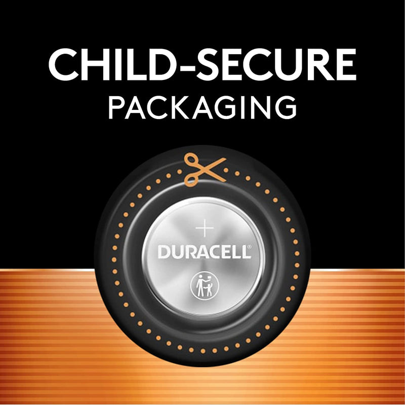 Duracell CR2032 3V Lithium Battery, Child Safety Features, 12 Count Pack, Lithium Coin Battery for Key Fob, Car Remote, Glucose Monitor, CR Lithium 3 Volt Cell (2032 3V) 12 Count (Pack of 1)