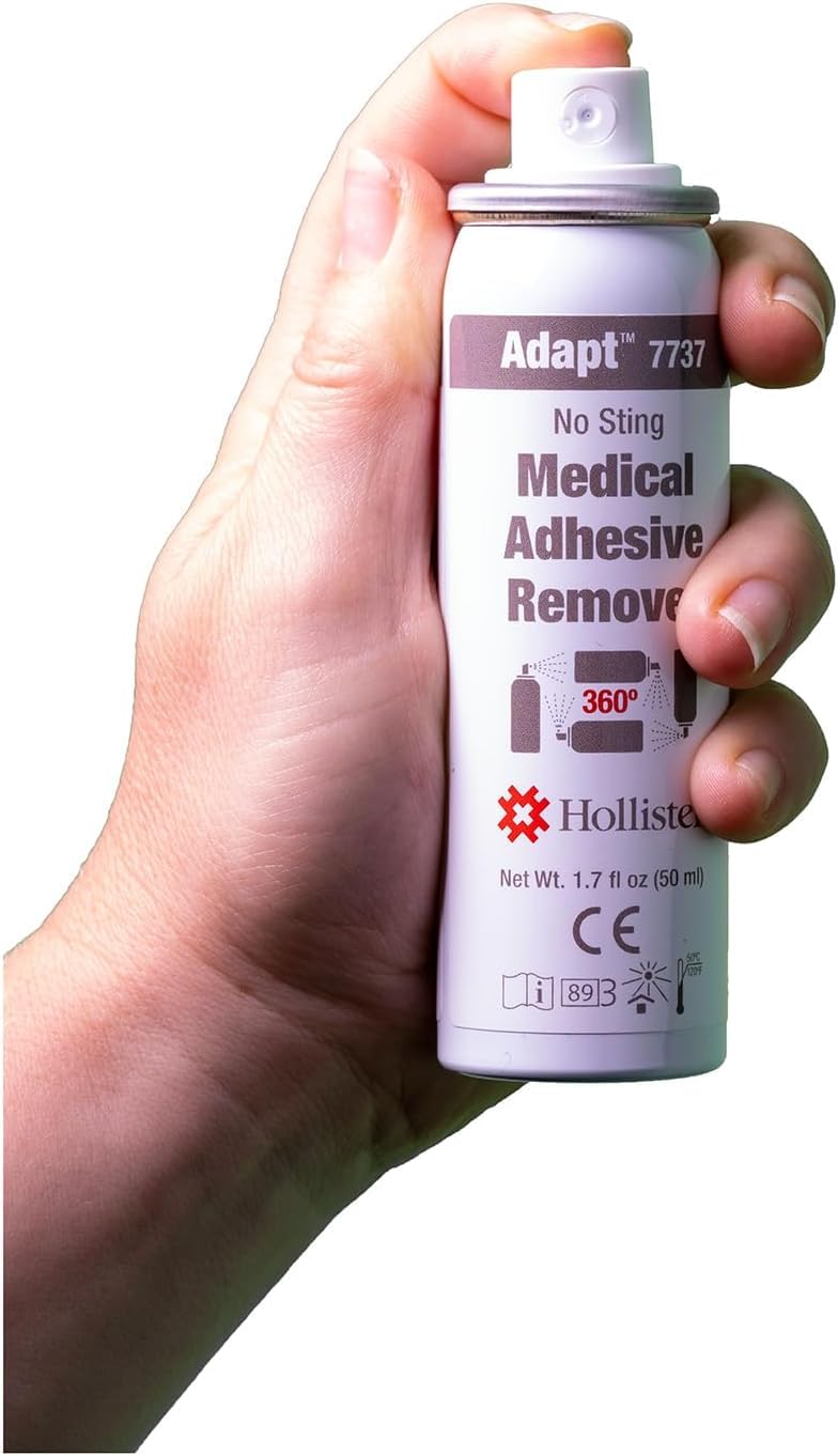 [Australia] - Hollister Adapt Medical Adhesive Remover, No Sting, 360° Spray 1.7 Oz 1.7 Fl Oz (Pack of 1) 