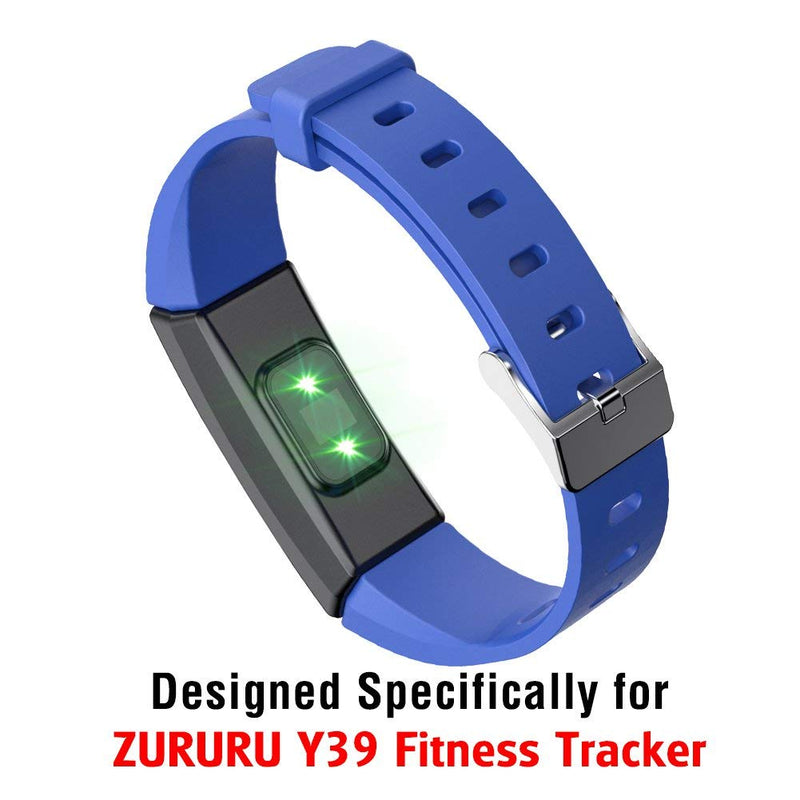 [Australia] - ZURURU Replacement Bands Y39 Fitness Tracker Blue 