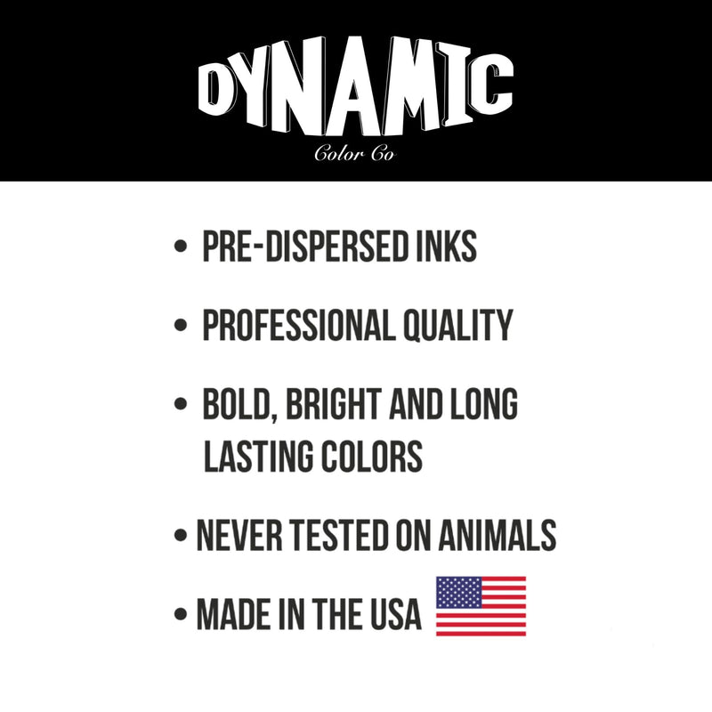 [Australia] - Dynamic Color Co. - Black Tattoo Ink, Long Lasting Vivid Color, Sterilized, Made in USA, Since 1990 (1 oz Bottle) 