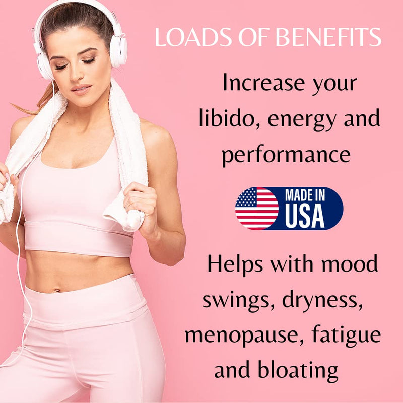 [Australia] - Esposa Female Libido Booster for Women ‚Äì Reignite Passion, Increase Energy & Sensitivity, Boost Mood & Desire ‚Äì Made in USA Natural Female Enhancement Pills with Horny Goat Weed ‚Äì 60 Capsules 