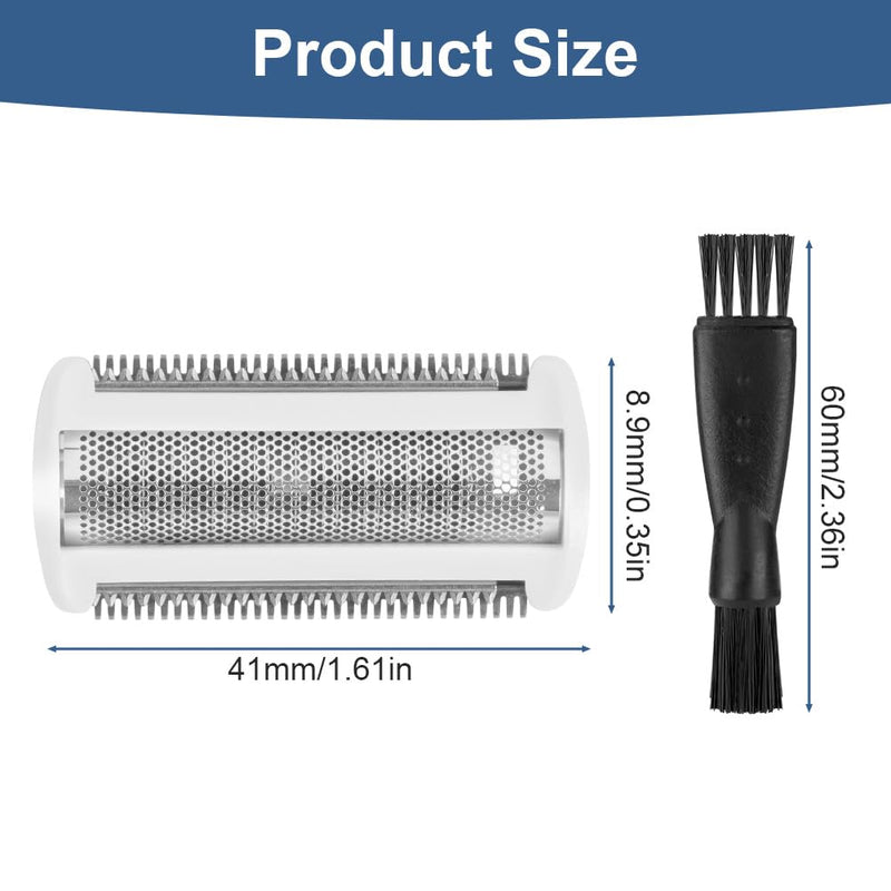 [Australia] - OFFCUP Replacement shaving foil head for BRL140 BRL130, compatible with electric lady shaver wet, electric razor shaving head, replacement blades foil head accessories for razors BRL130/140 razors (white) BRL140 white 