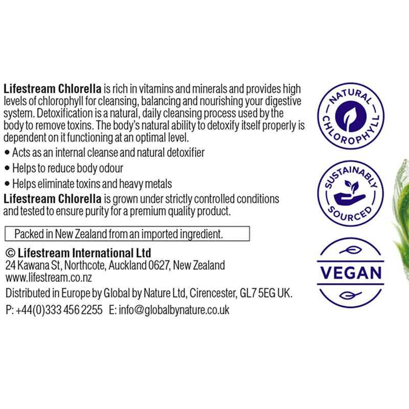 Lifestream Chlorella 100g Powder