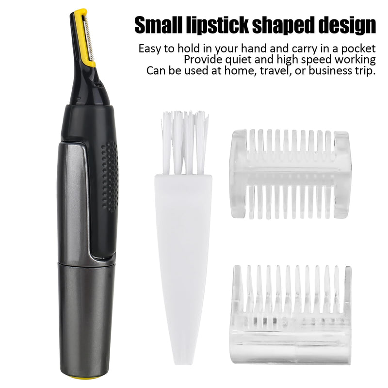 [Australia] - smtfcty Nose Hair Trimmer USB Rechargeable 3 in 1 Professional Ear Hair Trimmer Professional Painless Eyebrow and Eye Hair Trimmer for Men and Women IPX7 Waterproof 