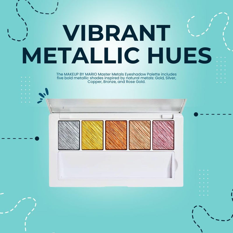 [Australia] - MAKEUP BY MARIO Master Metals® Eyeshadow Palette 5 x 0.05 oz/ 1.5 g 