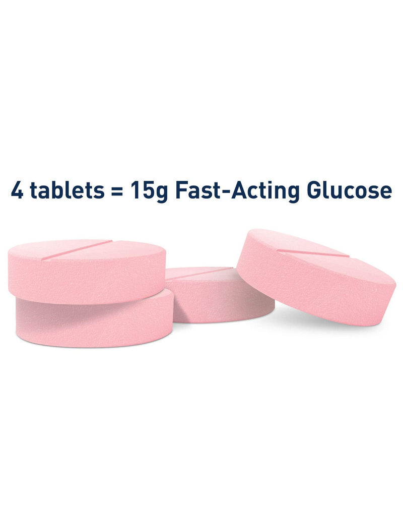 [Australia] - TRUEplus¬Æ Glucose Tablets, Raspberry Flavor - 10ct Tube (1) 