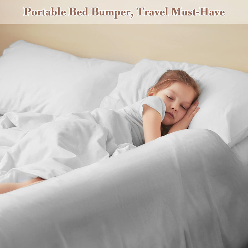 [Australia] - [2-Pack] Travel Bed Rails for Toddlers | Inflatable Bed Rails, Blow up Bed Rails for Kids | Toddler Bed Guard Rail for Full, Queen, King Size Beds | Portable Bed Rail for Home, Hotel Travel 