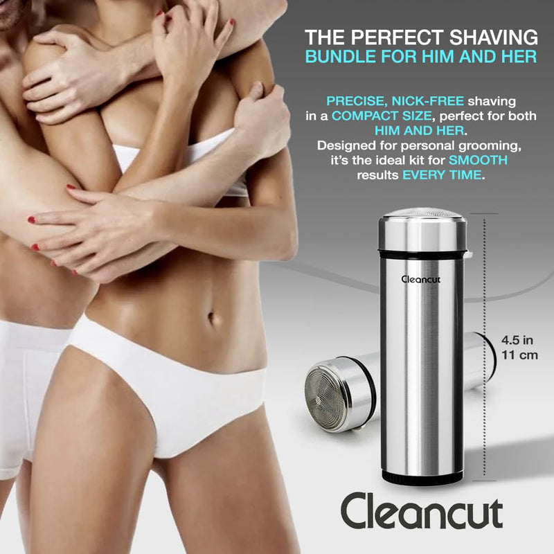 [Australia] - Replacement Kit for Cleancut ES412 Personal Shaver - Blade and Foil Head Replacement for Precision Shaving - Includes New Blade, Foil & Cap - Made in Japan, Easy to Install K30sp 