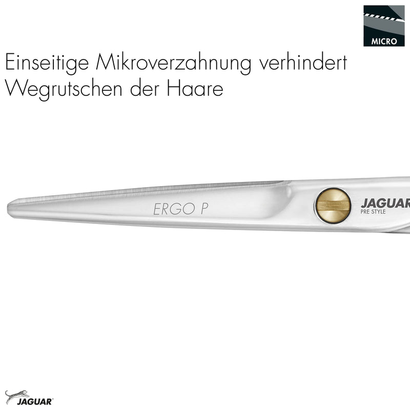 [Australia] - JAGUAR hair scissors PRE STYLE ERGO P 5.5" | hairdressing scissors in classic design | polished | Made in Germany 1 piece (pack of 1) 