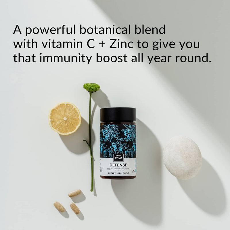 Defense Wellness Formula Vitamins & Herbal Blend - Immune System Support Supplement - with Elderberry, Vitamin C, Zinc, Echinacea, Astragalus, Andrographis— 90 Tabs