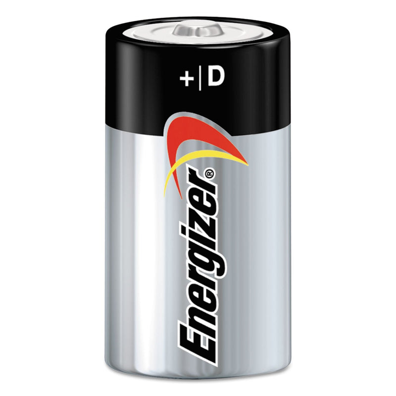 Energizer E95BP2 MAX Alkaline Batteries, D, 2 Batteries/Pack