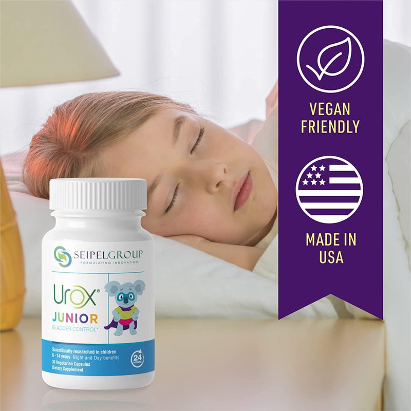 [Australia] - Junior Natural Bladder Control - Nocturnal Enuresis or Bedwetting Supplements. Supports Bladder Control, Reduces Urinary Frequency, and Bladder Accidents for Kids, 30 Vegetarian Capsules (30) 