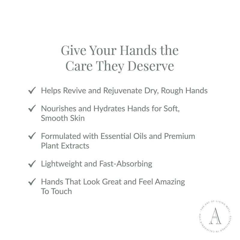 [Australia] - Archipelago Botanicals Morning Mint Hand Crème, Rich and Lightly Scented Hand Lotion for Dry Skin, Cuticles and Rough Spots, Premium Plant Extracts (3.2 oz) 
