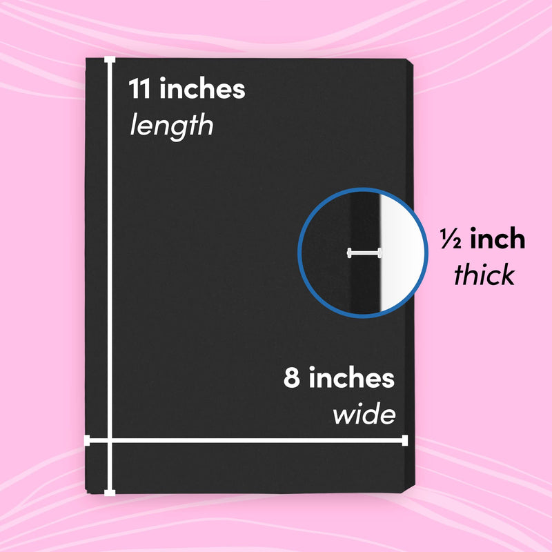 IMPRESA Black Liposuction Foam Pads - 4-Pack, Adhesive Medical Foam Padding for Post-Surgery & Post-Liposuction Compression Garments, Tummy Tuck Recovery 4 Pack