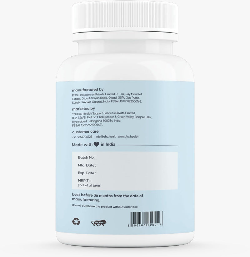 [Australia] - Mars Surgemax Natural Capsules with Shilajit & Safed Musli | Supports Energy, Strength & Immunity | for Active Lifestyle | 60 Capsules | Pack of 1 