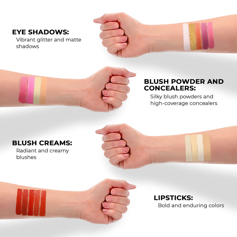[Australia] - Flower All In One Makeup Kit for Teens and Women & Toysical 2-Tier Makeup for Teens 