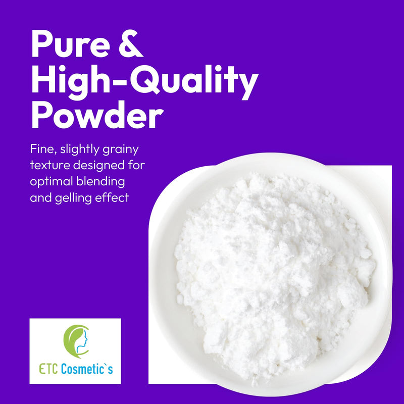 HYALURONIC Acid Powder - 5g HMW (HIGH Molecular Weight) 100% Natural and Strong Anti-Aging, Anti-Wrinkle Filler