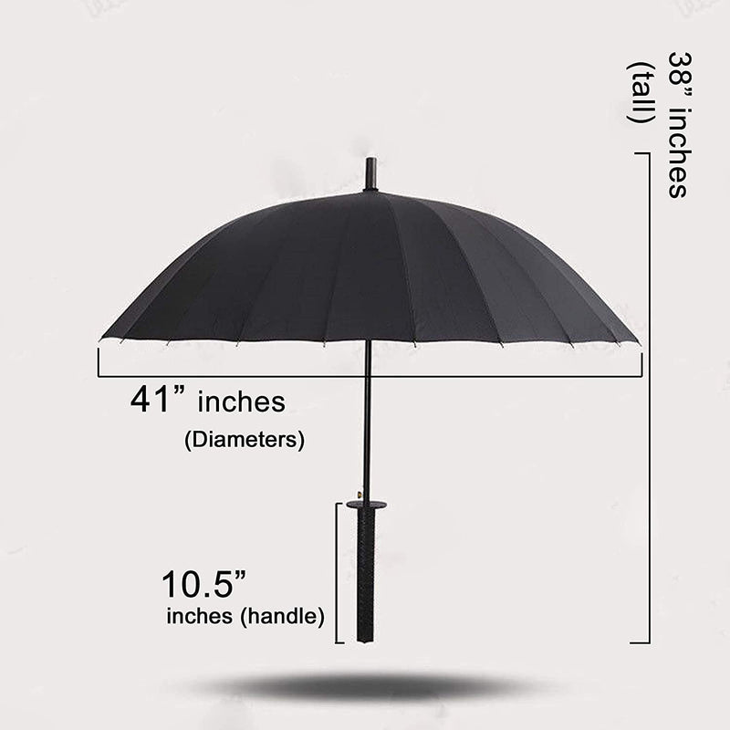 zooro Samurai Sword Umbrella.Best Birthday Gifts Cosplay Decoration for japanese Umbrella Culture Lover.Creative Brolly 24 bone
