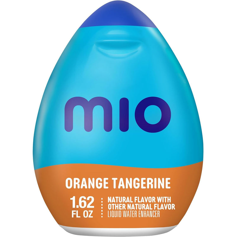 Mio Vitamins Liquid Water Enhancer, Orange Tangerine, 1.62 OZ, 4-Pack