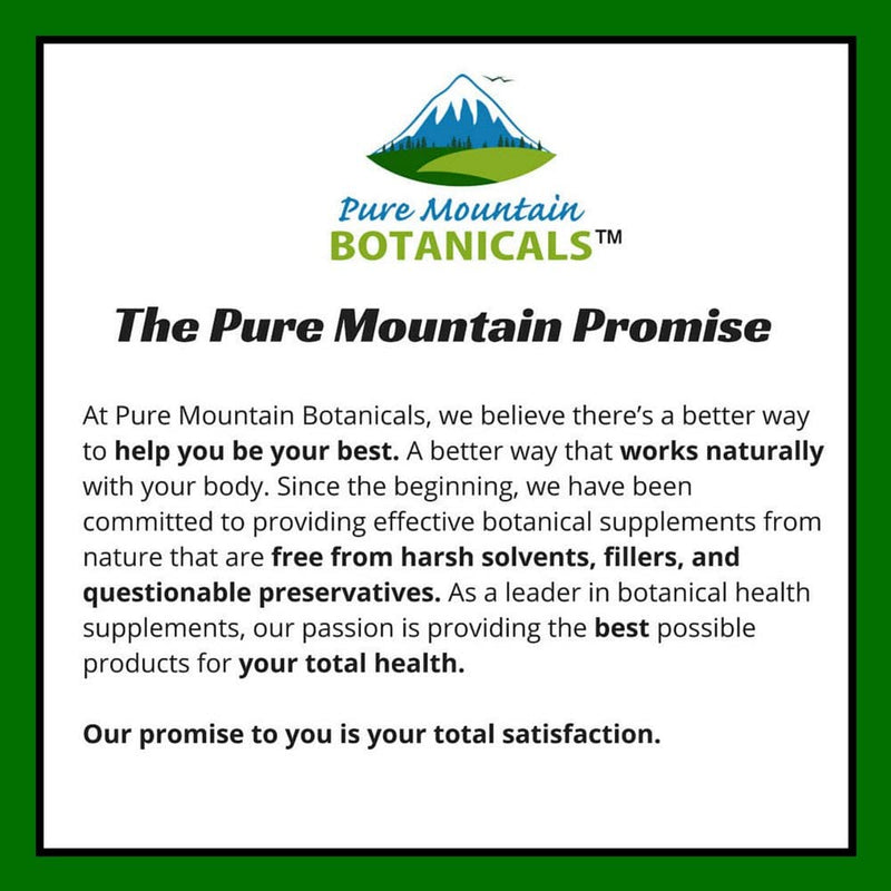 [Australia] - Pure Mountain Botanicals Hawthorn Berry Capsules - Kosher Vegan Caps with 1000mg Organic Hawthorne Berry Supplement 